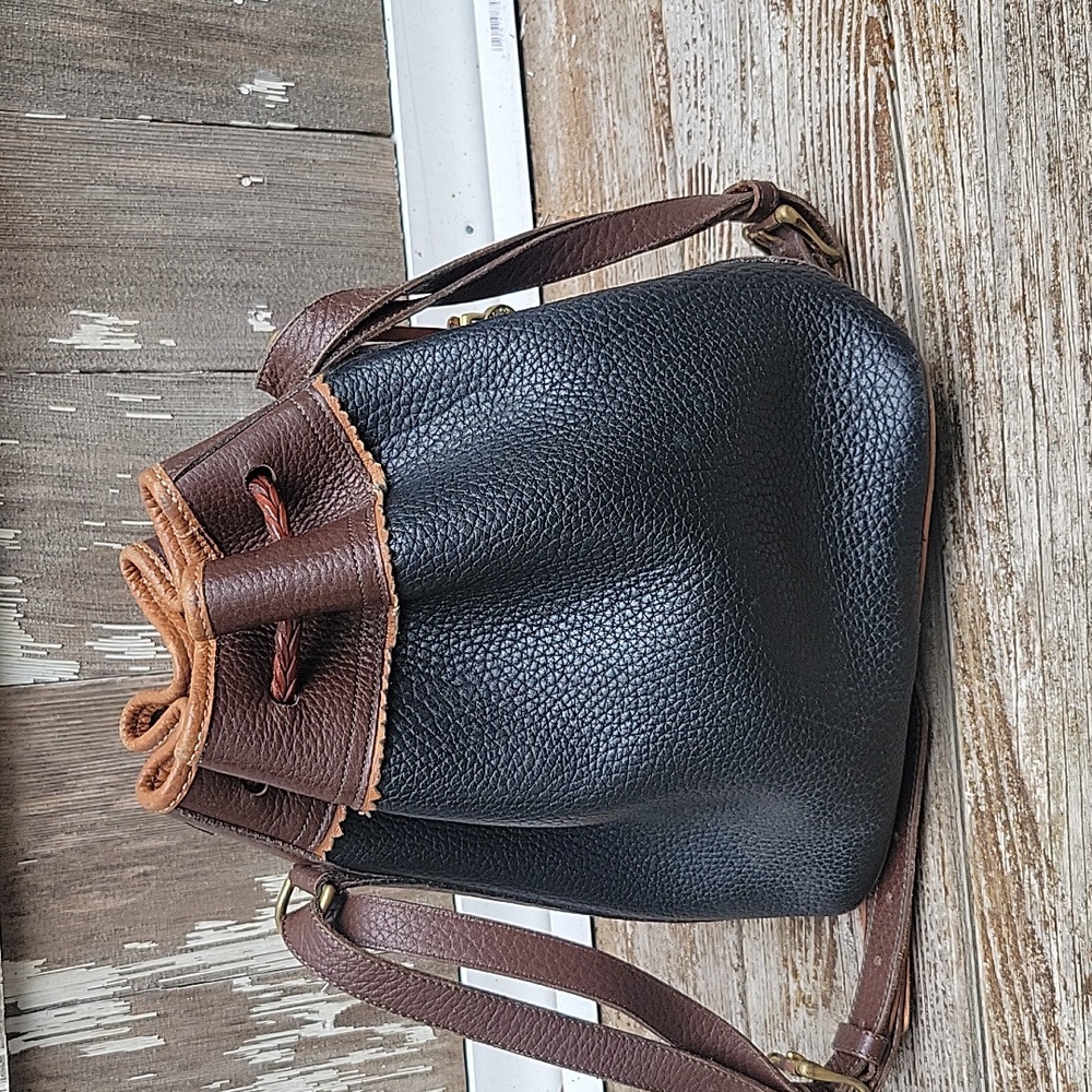 Vintage Dooney and Bourke Teton Drawstring Bucket Bag - Picture 6 of 16